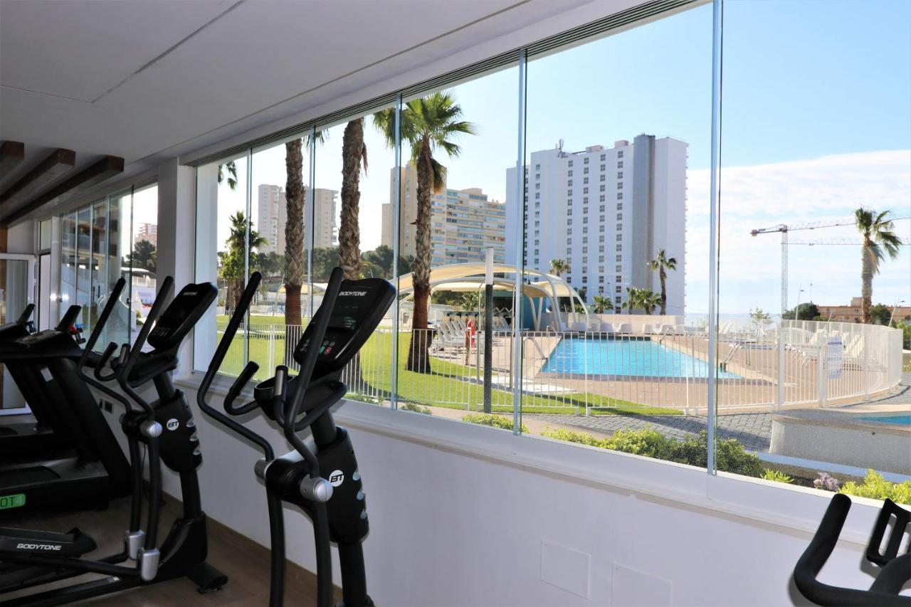 Sunset Waves Deluxe Apartments Poniente Beach Resort 베니돔 외부 사진