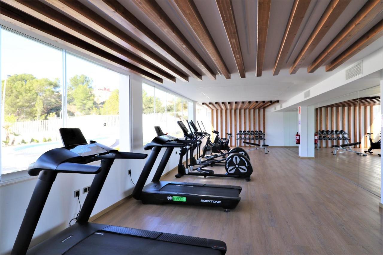 Sunset Waves Deluxe Apartments Poniente Beach Resort 베니돔 외부 사진